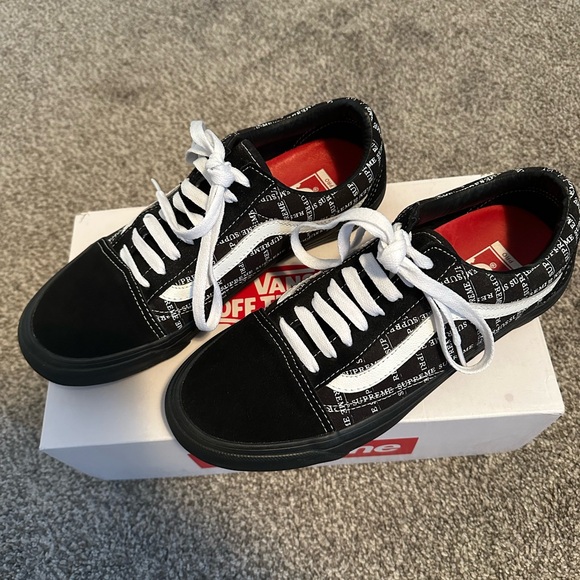 Supreme Vans Old Skool Pro *LIKE NEW* - Picture 1 of 9